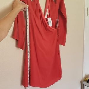 Lovers + Friends Dresses - NWT Lovers + Friends Red Wrap Dress Lovers + Friends Dresses - NWT Lovers + Friends Red Wrap Dress